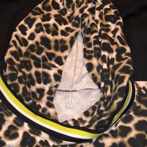 Women’s leopard print hoodie
